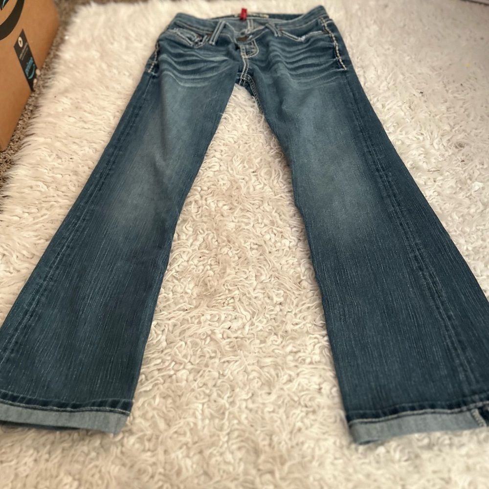 50%offw❤️ BKE Madison bootcut hemmed cuffed 27x29